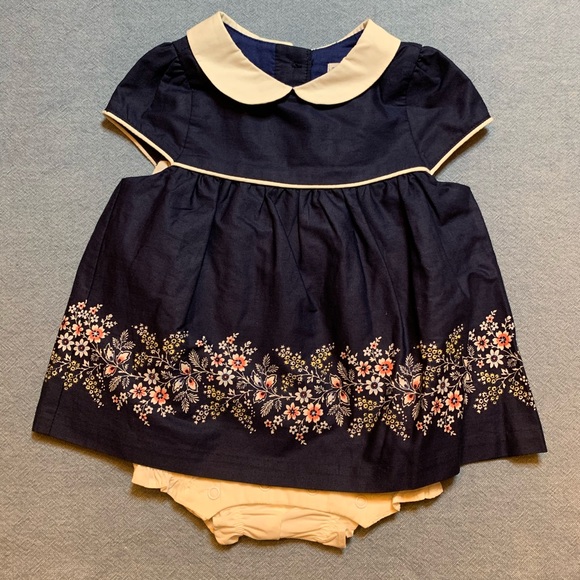 Janie and Jack Other - NWT Jamie and Jack Baby Girls navy dress